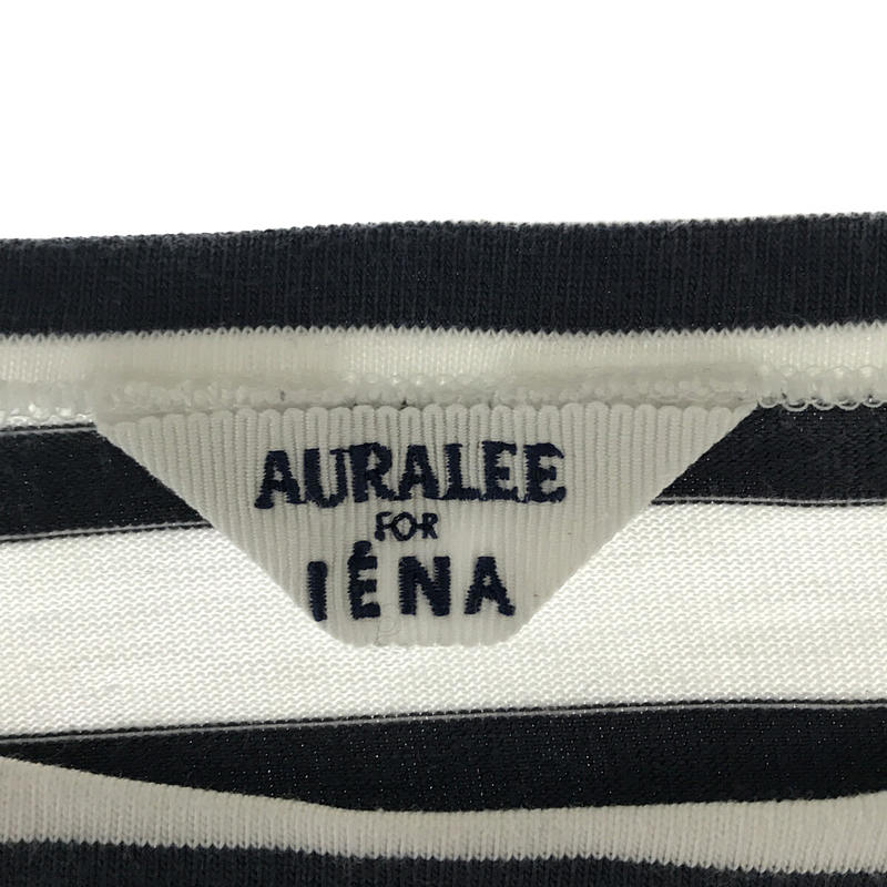 AURALEE / オーラリー for IENA イエナ別注 ボーダー コットン100％ カットソー