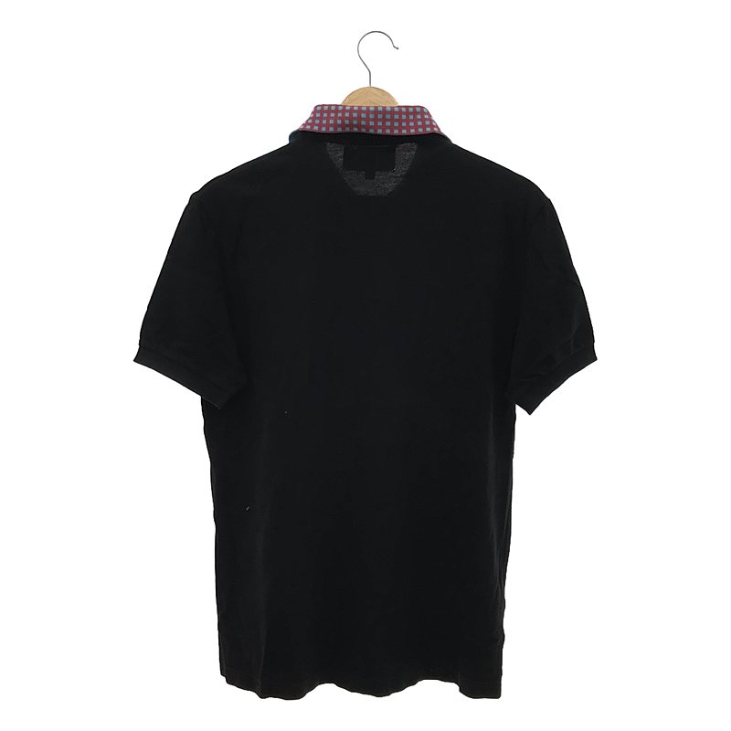 RAF SIMONS / ラフシモンズ × FRED PERRY フレッドペリー デタッチャブルカラー ロゴ刺しゅう 半袖ポロシャツ