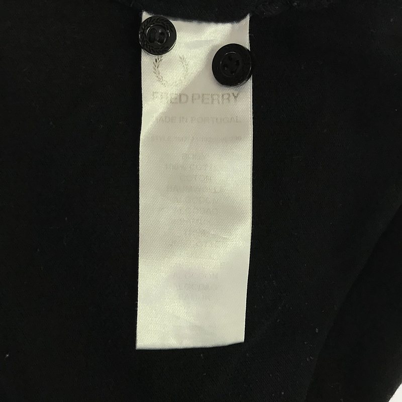 RAF SIMONS / ラフシモンズ × FRED PERRY フレッドペリー デタッチャブルカラー ロゴ刺しゅう 半袖ポロシャツ