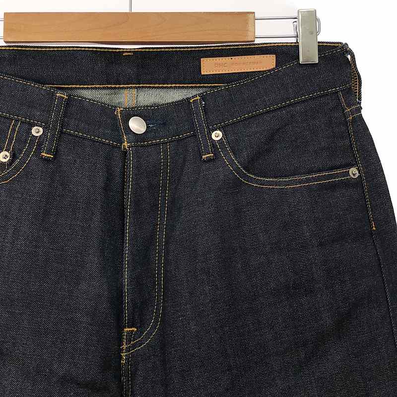 RHC Ron Herman / アールエイチシーロンハーマン David Straight Fit Denim Pants / セルビッチ リジッド 濃紺 デニムパンツ