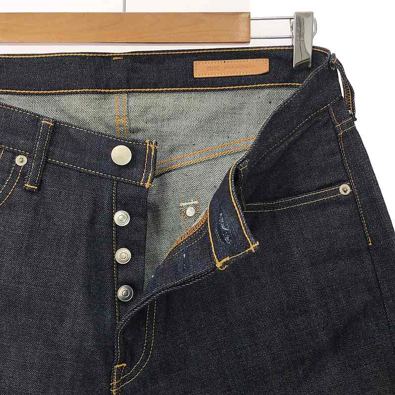 RHC Ron Herman / アールエイチシーロンハーマン David Straight Fit Denim Pants / セルビッチ リジッド 濃紺 デニムパンツ