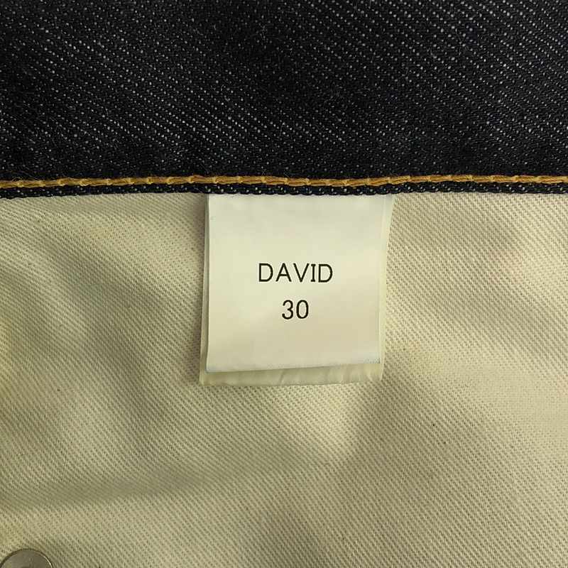 RHC Ron Herman / アールエイチシーロンハーマン David Straight Fit Denim Pants / セルビッチ リジッド 濃紺 デニムパンツ