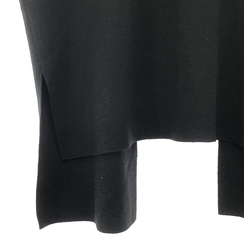 LE PHIL / ルフィル バックオープン ジレ ウール混 プルオーバーベスト