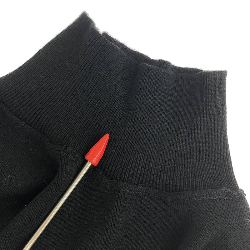 LE PHIL / ルフィル バックオープン ジレ ウール混 プルオーバーベスト