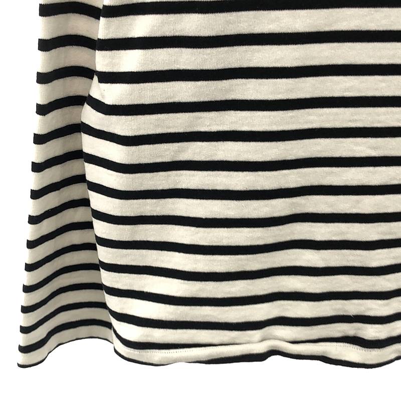 OUTIL / ウティ TRICOT AAST ボーダー バスクシャツ カットソー ユニセックス