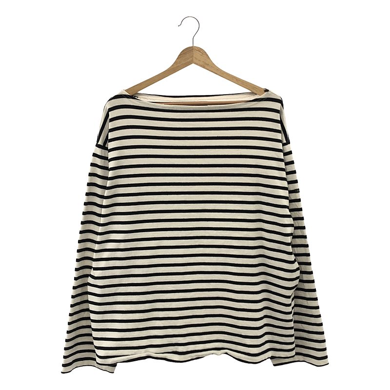 OUTIL / ウティ TRICOT AAST ボーダー バスクシャツ カットソー ユニセックス