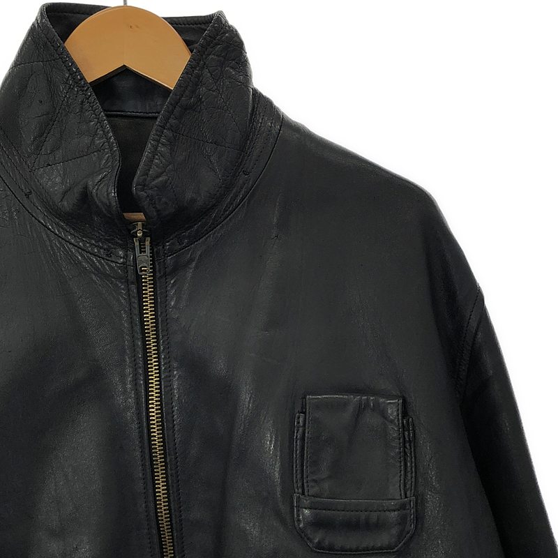 VINTAGE / ヴィンテージ古着 60s〜70s FRENCH ARMY フランス軍M.I.C CUIR レザー パイロットジャケット