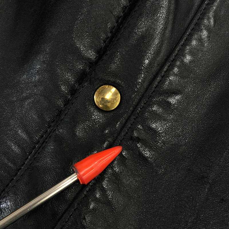 VINTAGE / ヴィンテージ古着 60s〜70s FRENCH ARMY フランス軍M.I.C CUIR レザー パイロットジャケット