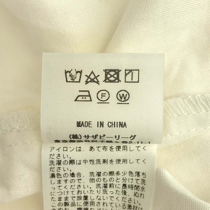 Ron Herman / ロンハーマン × TEN / テン ギャザースリーブ バンドカラー シャツ ブラウス