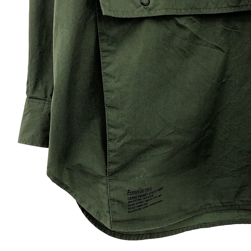 FreshService / フレッシュサービス CARGO POCKET UTILITY SHIRT カードポケット ユーティリティ シャツ