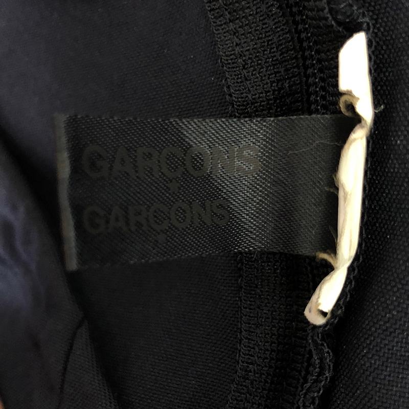 COMME des GARCONS COMME des GARCONS / コムコム ポリエステル 縮絨 バックジップ ワンピース
