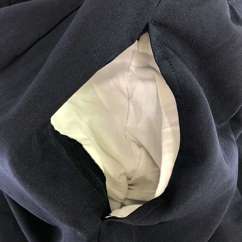 COMME des GARCONS COMME des GARCONS / コムコム ポリエステル 縮絨 バックジップ ワンピース