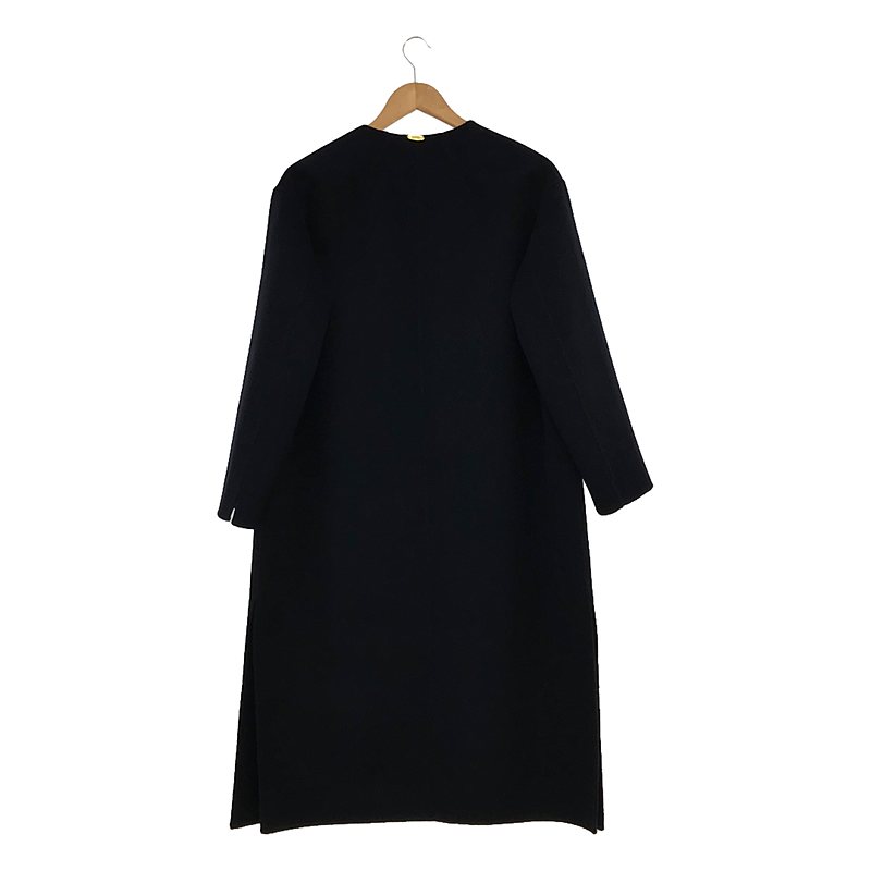 Deuxieme Classe / ドゥーズィエムクラス victorian リバーロングノーカラーコート