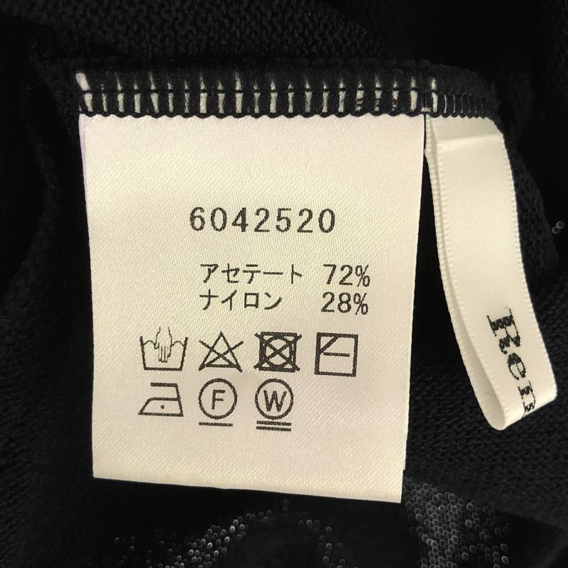 Rene / ルネ Knit One piece パール リブニットワンピース