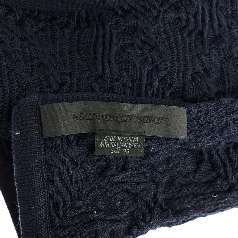 ALEXANDER WANG / アレキサンダーワン ロング ニット ストール マフラー