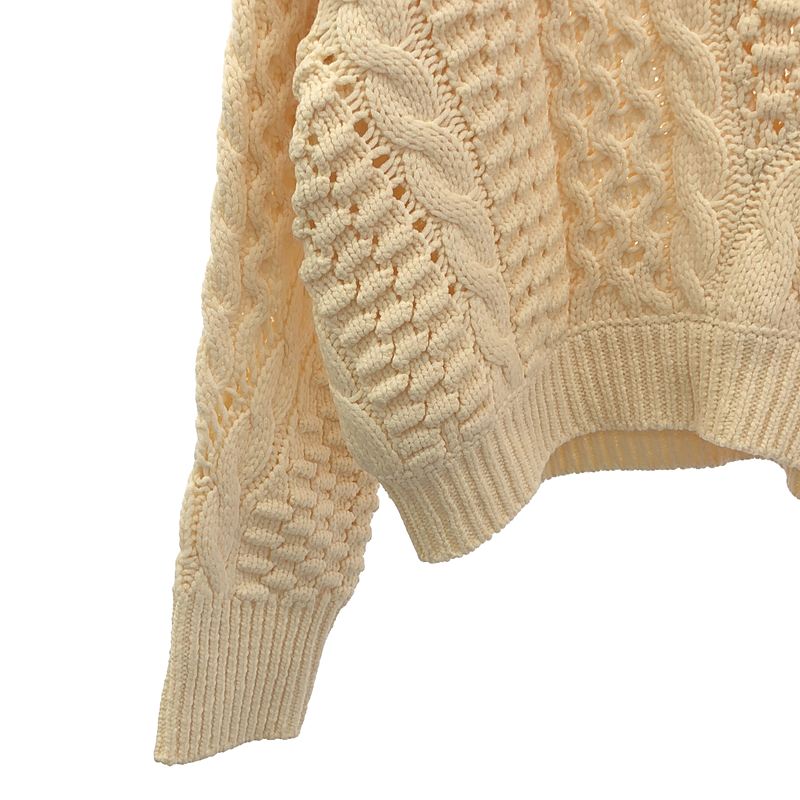 3.1 Phillip Lim / スリーワンフィリップリム ケーブル フィッシャーマン アランニット