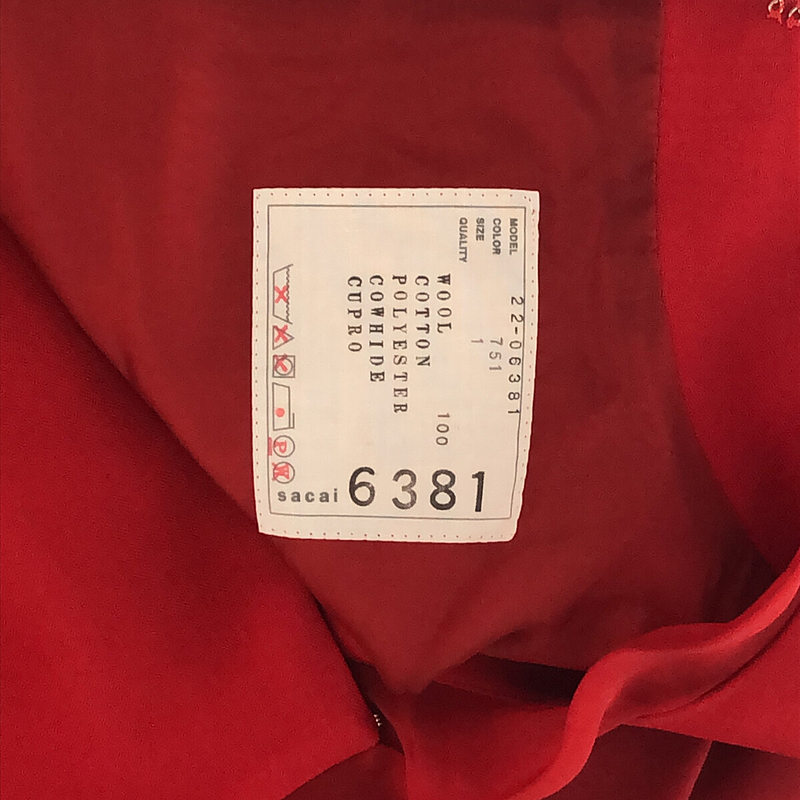 sacai / サカイ Suiting Mix Dress