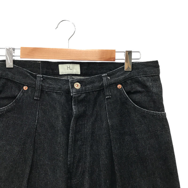 HERILL / ヘリル HL Black Denim 4PK Tack Pants デニムパンツ