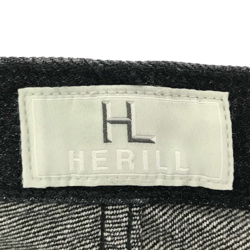 HERILL / ヘリル HL Black Denim 4PK Tack Pants デニムパンツ