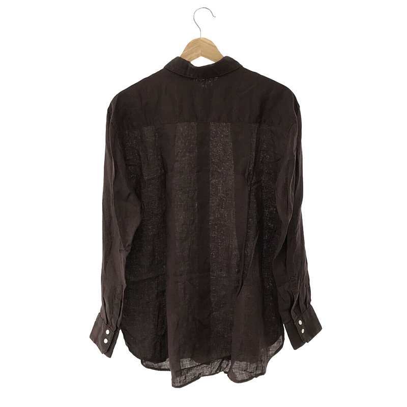 Framework / フレームワーク フレンチリネン 2WAY シャツ