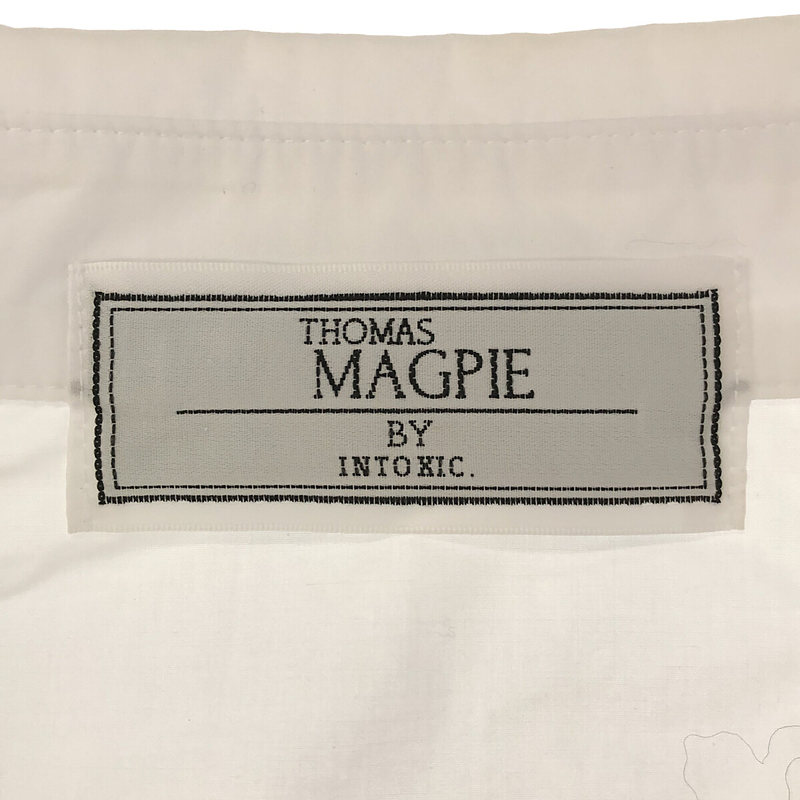 Thomas magpie / トーマスマグパイ メッセンジャー ロゴ シャツ