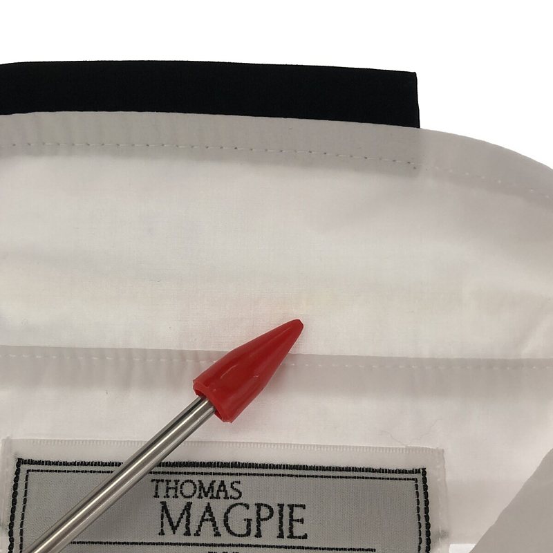 Thomas magpie / トーマスマグパイ メッセンジャー ロゴ シャツ