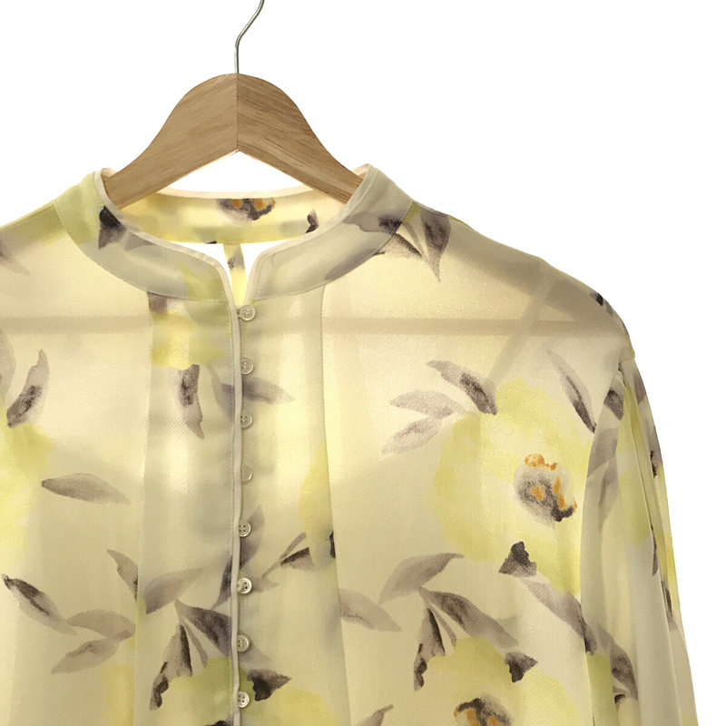 LILY BROWN / リリーブラウン フローラルボリューミーワンピ－ス