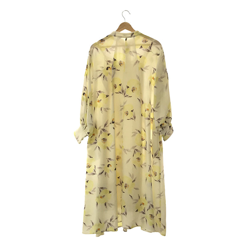 LILY BROWN / リリーブラウン フローラルボリューミーワンピ－ス