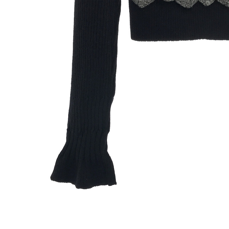 malamute / マラミュート フリル ニット トップス