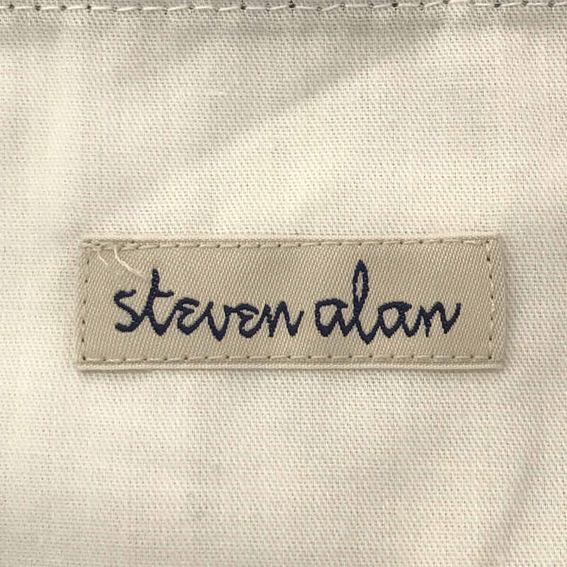 steven alan / スティーブンアラン ホップサック 2プリーツ ドレス トラウザー