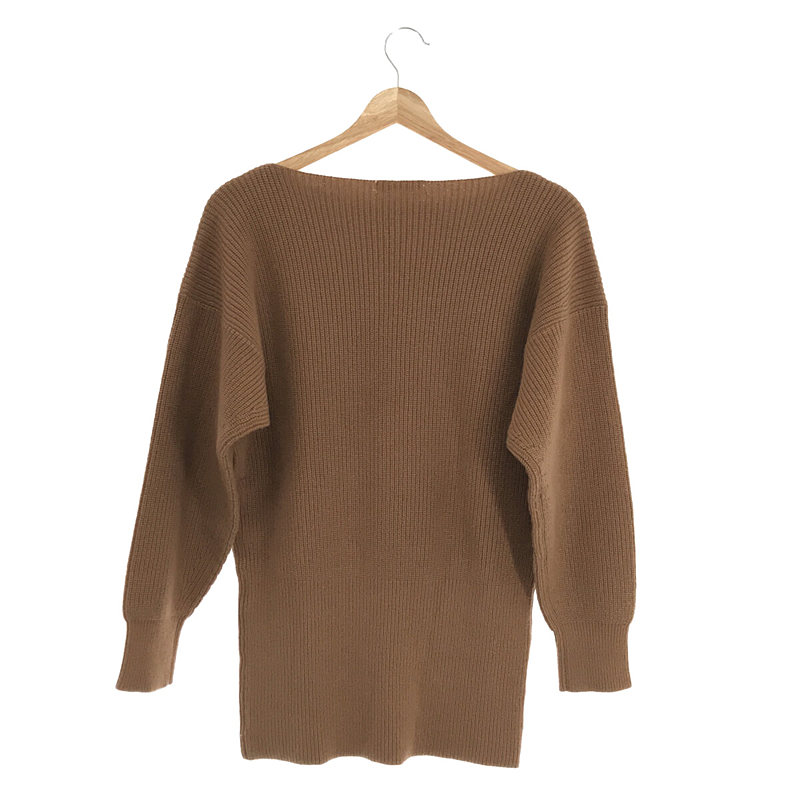 FUMIKA UCHIDA / フミカウチダ CASHMERE BOAT NECK SWEATER ニット