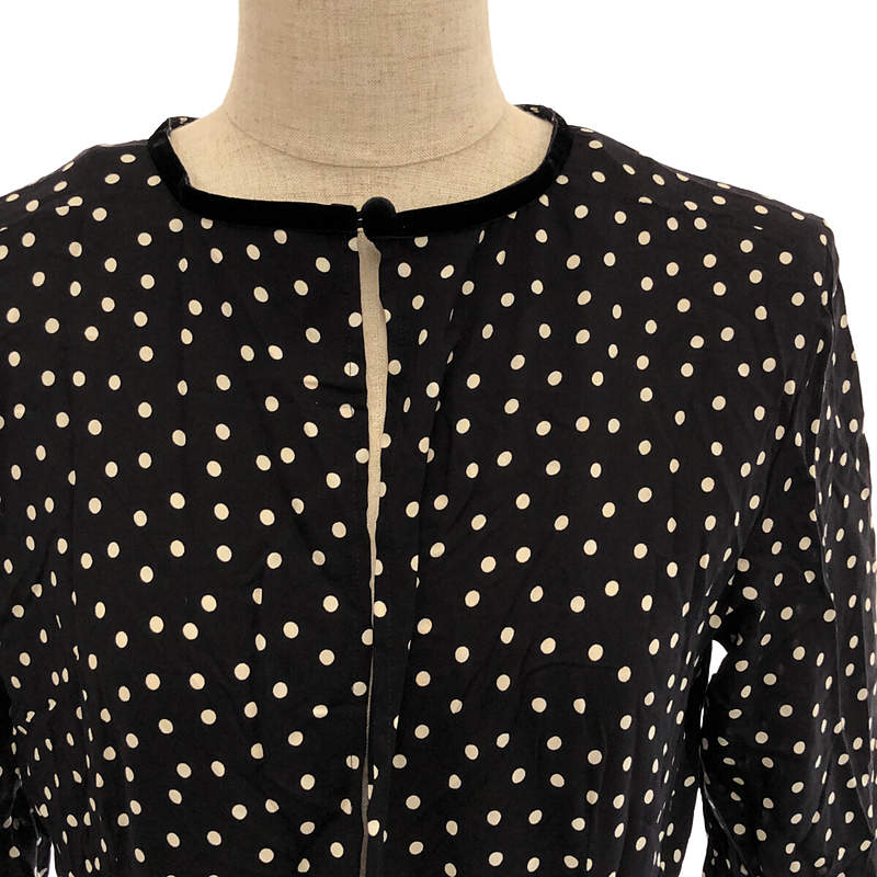 SINME / シンメ ドット ロングワンピース