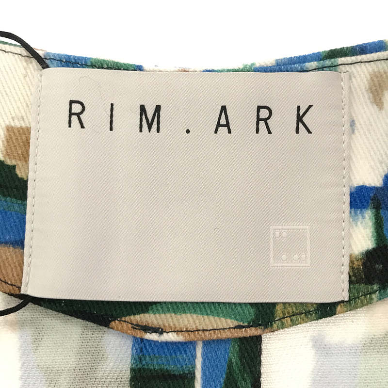 RIM.ARK / リムアーク Plaid formation vest