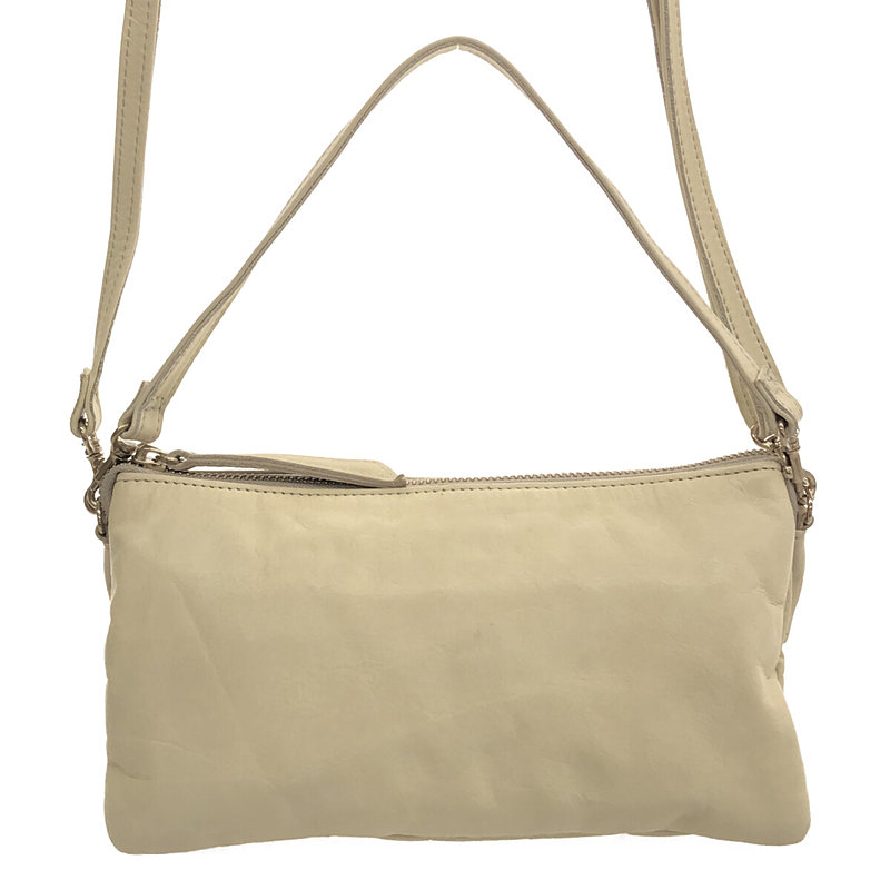 LES BASIQUES / レバジック 3Way レザー ショルダーバッグ