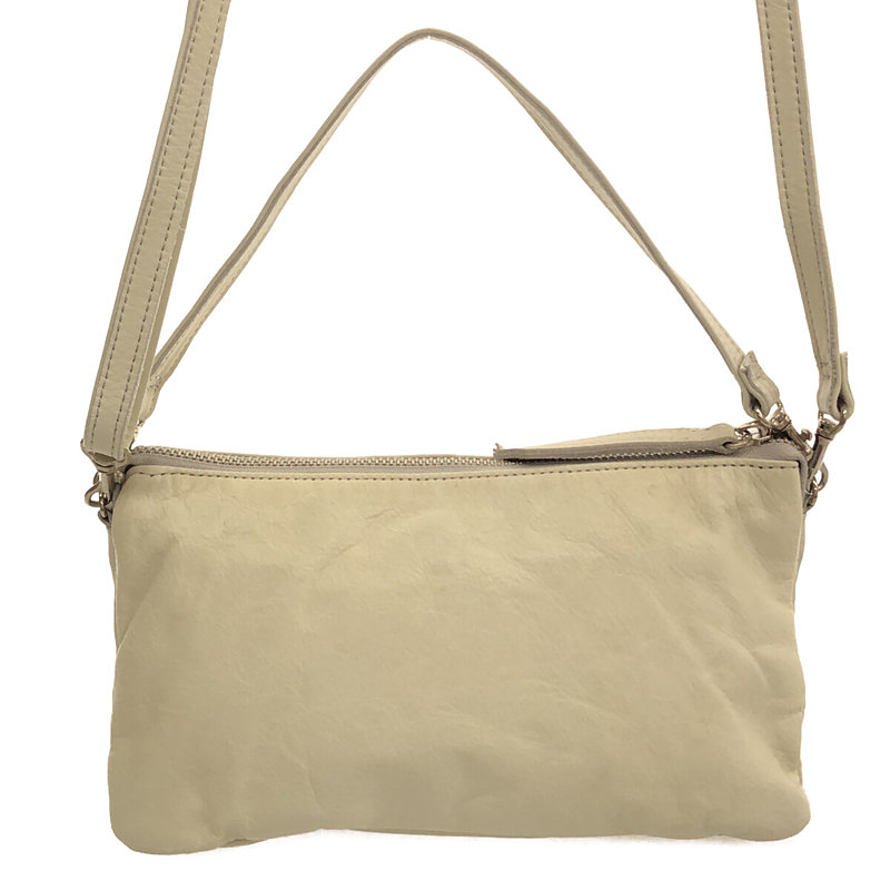 LES BASIQUES / レバジック 3Way レザー ショルダーバッグ