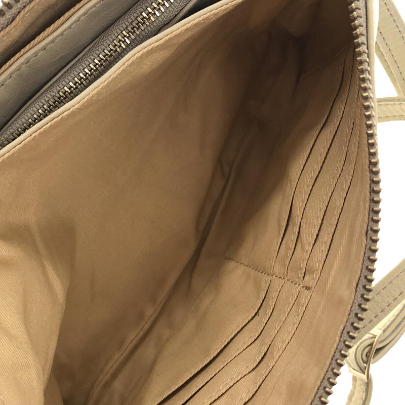 LES BASIQUES / レバジック 3Way レザー ショルダーバッグ