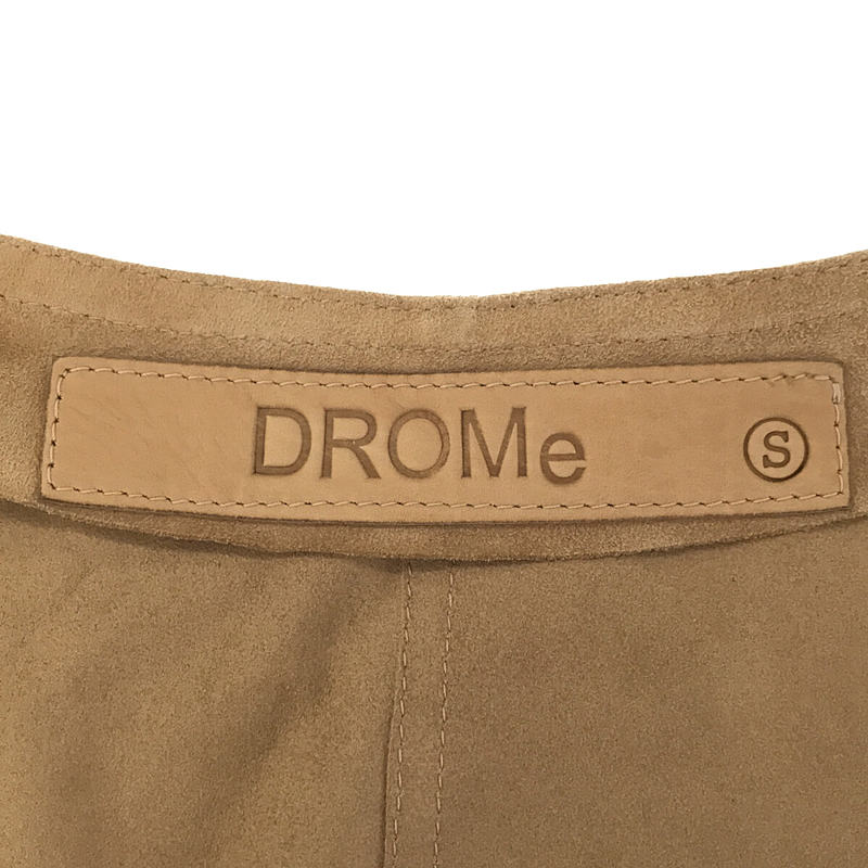 DROMe / ドローム オールレザー プルオーバー