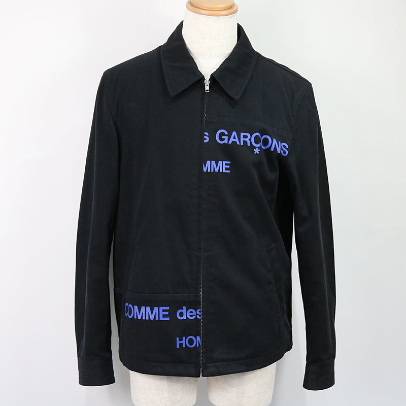 COMME des GARCONS HOMME ロゴブルゾン