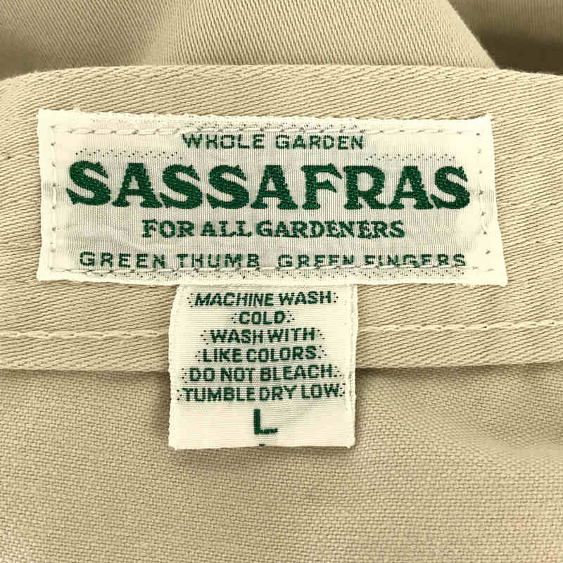 SASSAFRAS / ササフラス Fall Leaf Gardener Pants 1/2 フォールリーフガーデナーパンツ ショーツ SF-211805