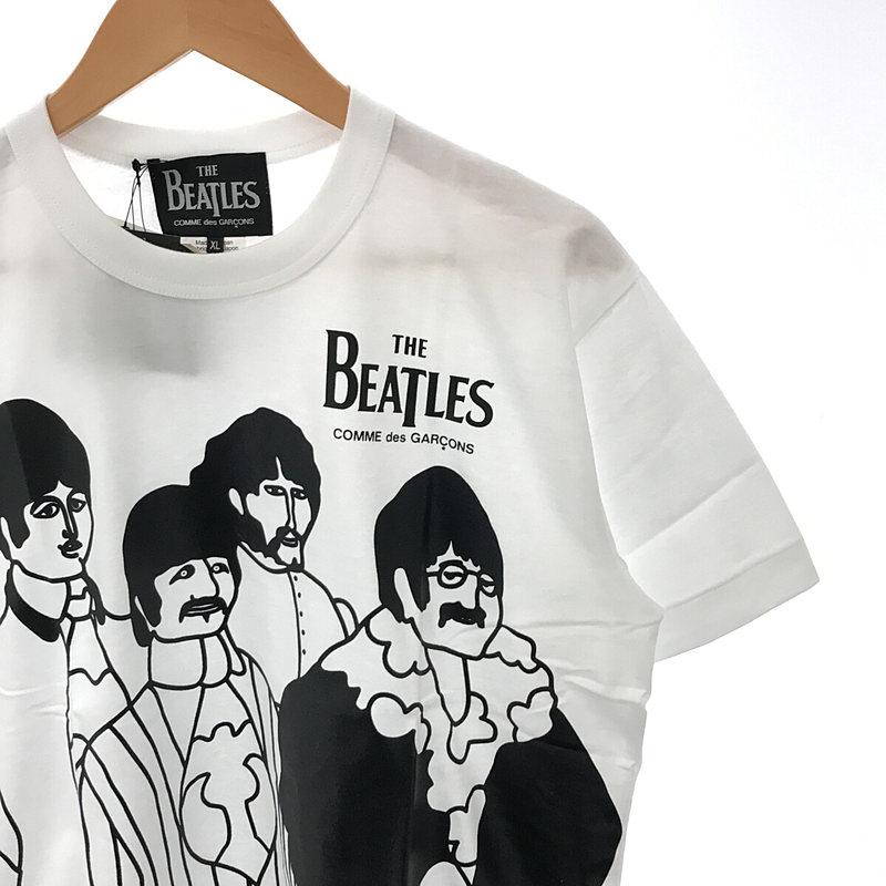 THE BEATLES COMME des GARCONS / ザ・ビートルズ コムデギャルソン THE BEATLES イラストプリントTシャツ 袋付き