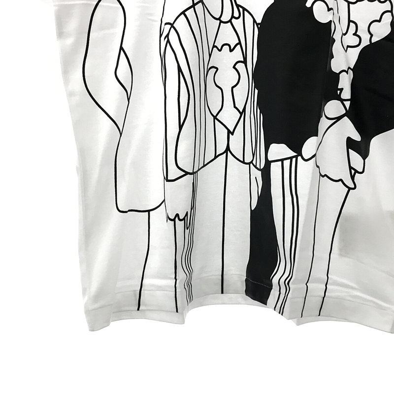 THE BEATLES COMME des GARCONS / ザ・ビートルズ コムデギャルソン THE BEATLES イラストプリントTシャツ 袋付き