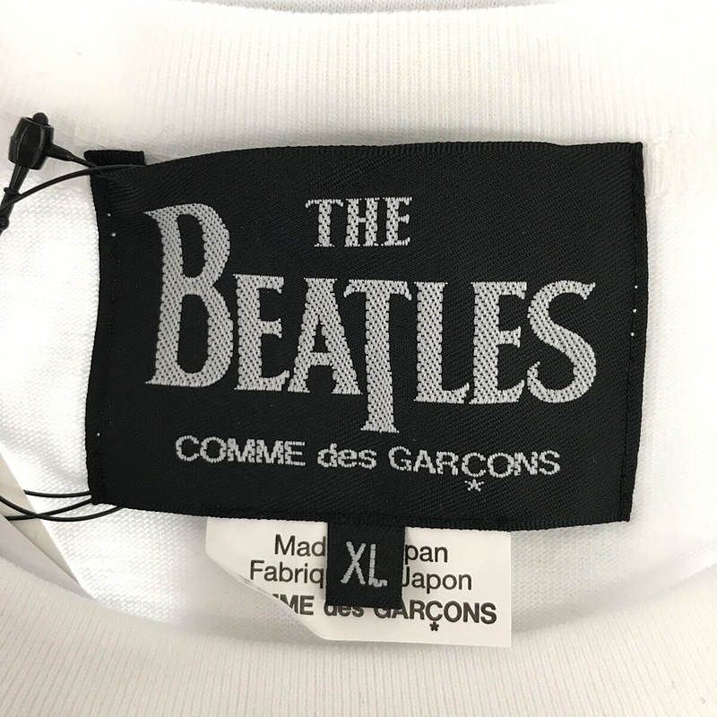 THE BEATLES COMME des GARCONS / ザ・ビートルズ コムデギャルソン THE BEATLES イラストプリントTシャツ 袋付き