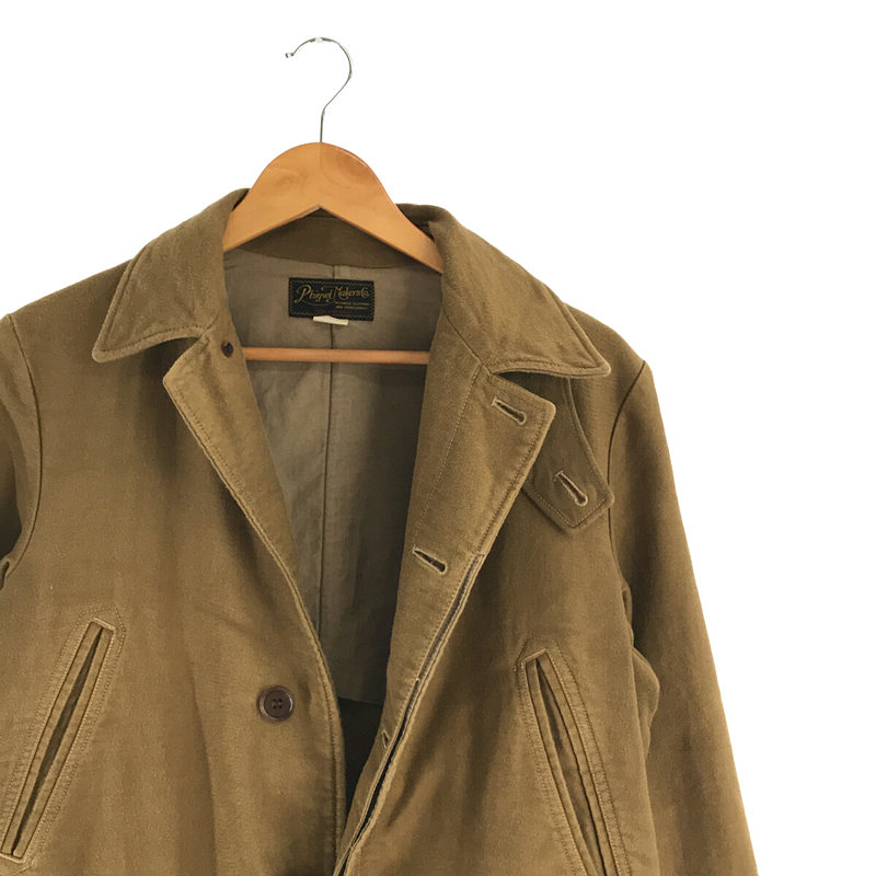 PHIGVEL / フィグベル CYCLIST COAT コットン モールスキン サイクリスト コート