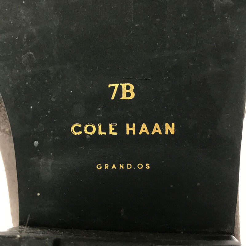 COLE HAAN / コールハーン OAK WP SHRLNG BOOTIE ウォータープルーフ レザー サイドジップ ブーティ 箱付き