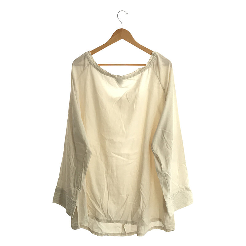 6(ROKU) / ロク COTTON GAUZE VOLUME SHIRT