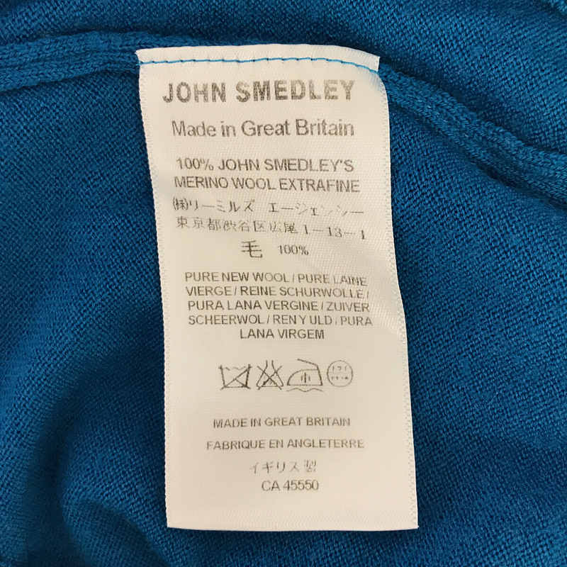 JOHN SMEDLEY / ジョンスメドレー メリノウール ハイゲージ ニット カーディガン