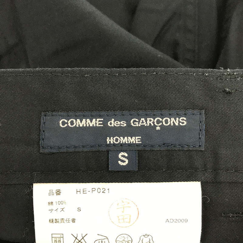 COMME des GARCONS HOMME / コムデギャルソンオム コットン ポケットデザイン ステッチワーク ショートパンツ ショーツ