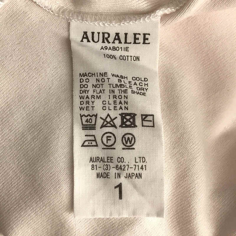 AURALEE / オーラリー AURALEE FOR IENA コットン 長袖カットソー Ｔシャツ w