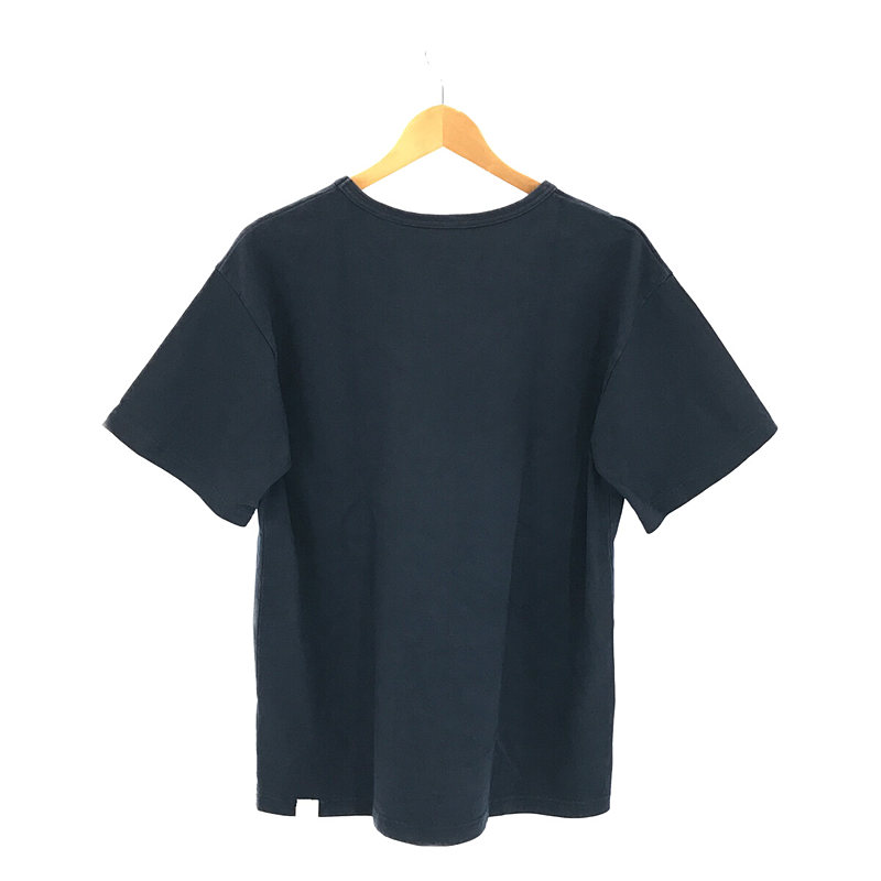 BONCOURA / ボンクラ HEAVY WEIGHT POCKET TEE ヘビーウェイト クルーネック 胸ポケット Tシャツ  navy