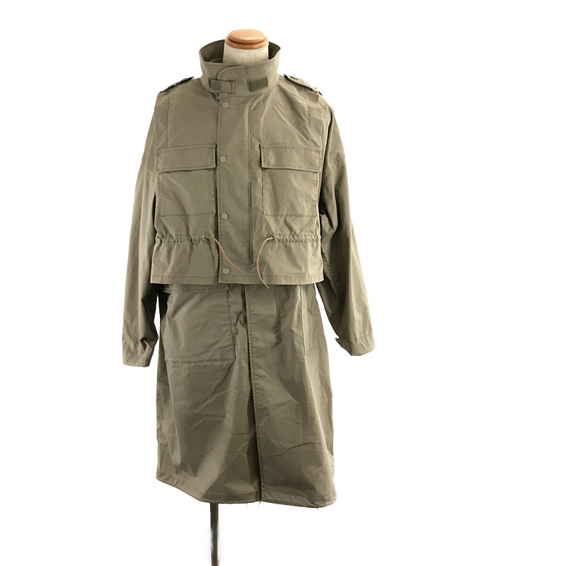 F/CE. / エフシーイー | LAYERED M-65 FIELD COAT SOLOTEX レイヤード